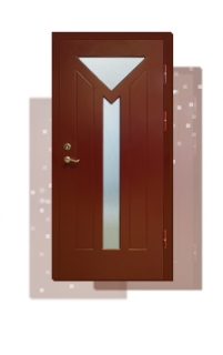 Armour-plated doors 158