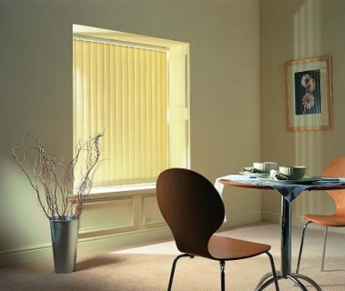 Vertical blinds are 127-89mm