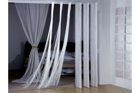 Corded vertical blinds